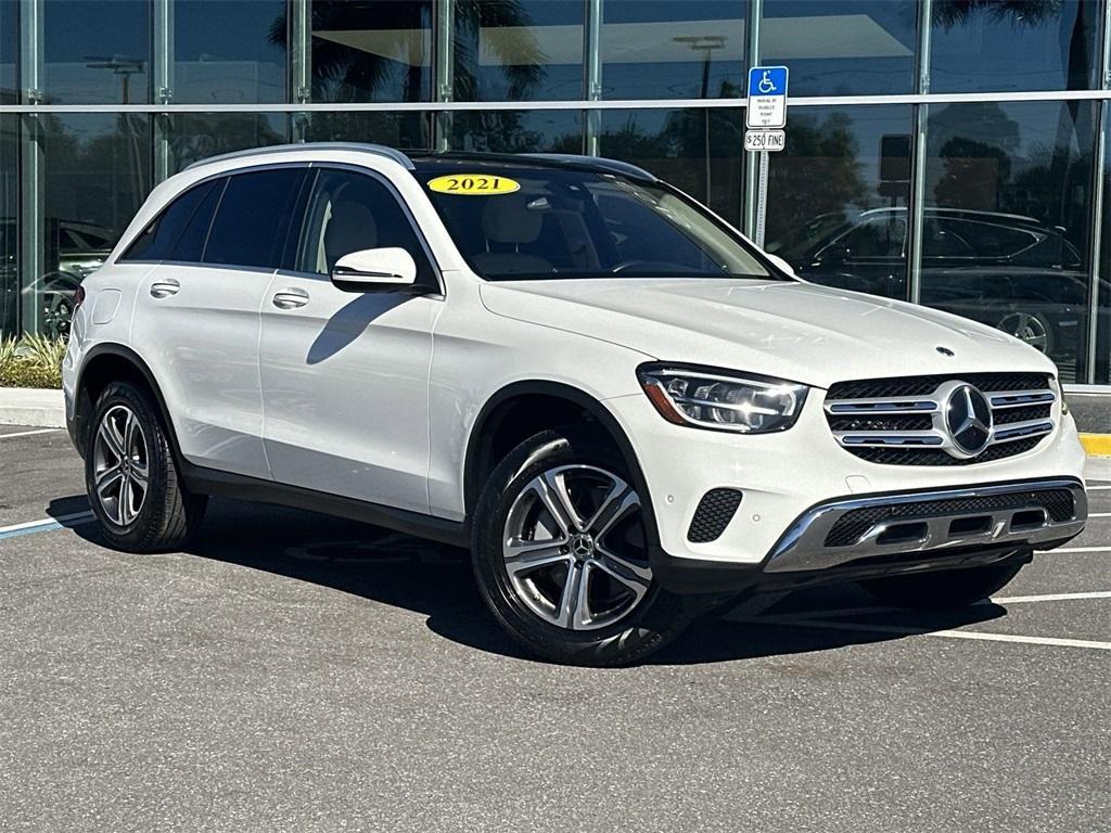 used 2021 Mercedes-Benz GLC 300 car, priced at $25,795