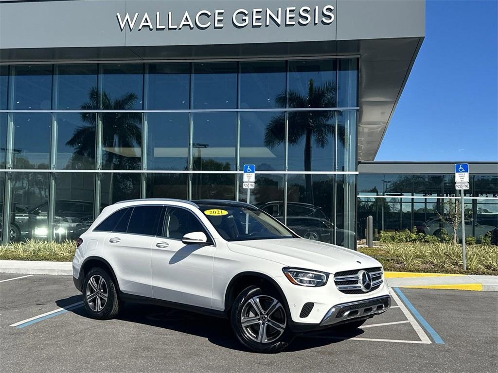 used 2021 Mercedes-Benz GLC 300 car, priced at $25,795