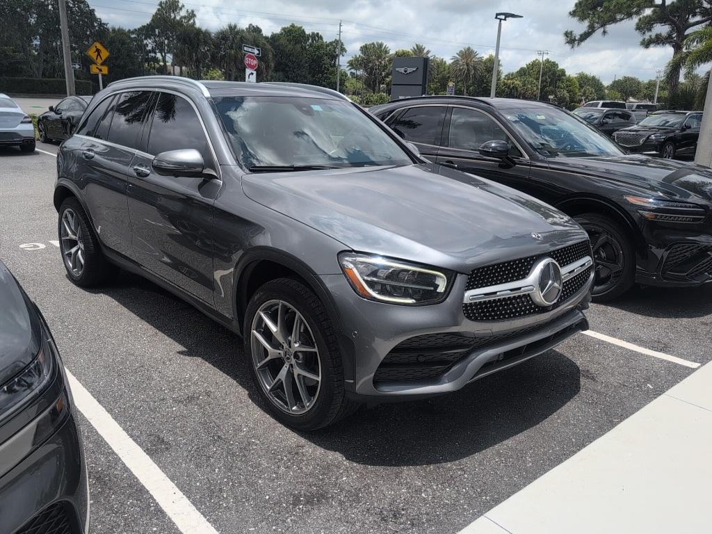 used 2021 Mercedes-Benz GLC 300 car, priced at $25,495
