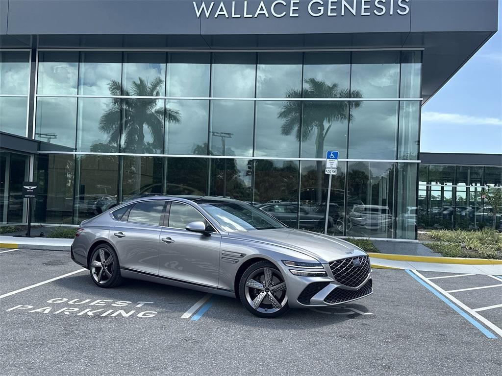 new 2025 Genesis G80 car, priced at $79,205