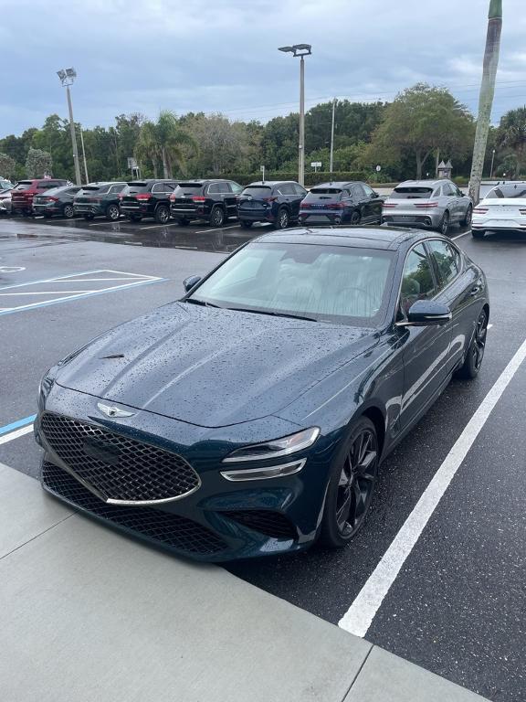 used 2023 Genesis G70 car, priced at $34,995