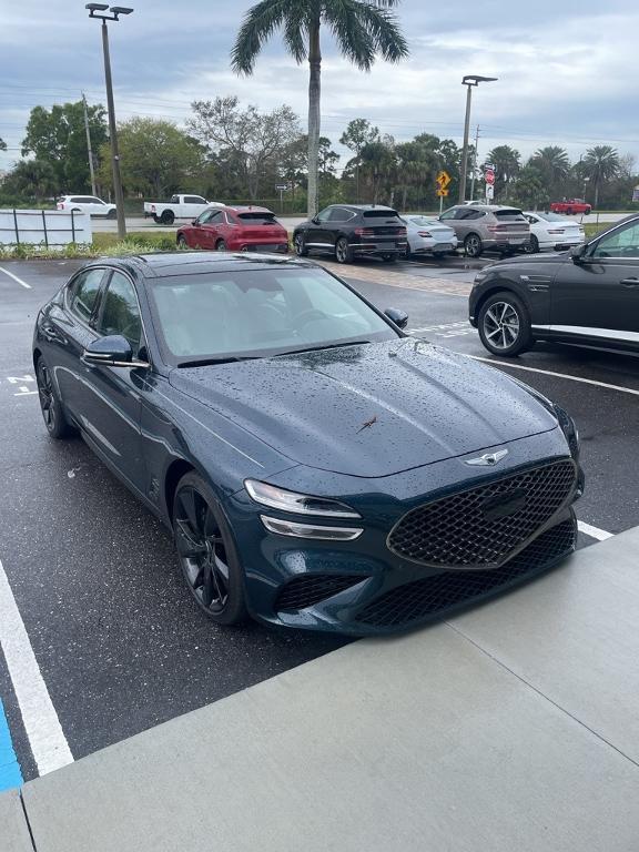 used 2023 Genesis G70 car, priced at $34,995