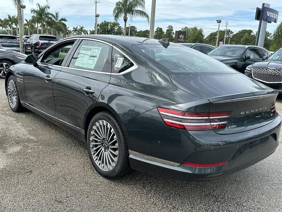 new 2023 Genesis Electrified G80 car, priced at $59,525