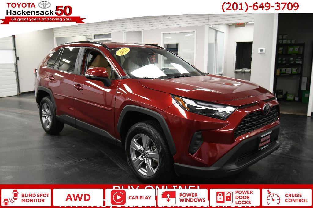 used 2022 Toyota RAV4 car, priced at $27,491