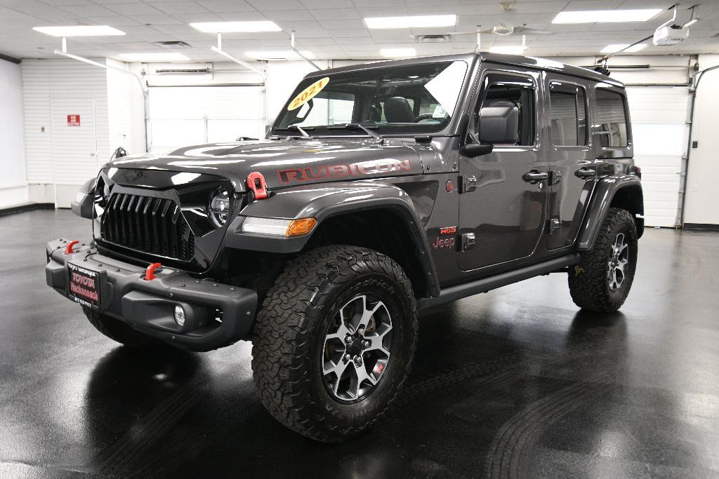 used 2021 Jeep Wrangler Unlimited car, priced at $40,491