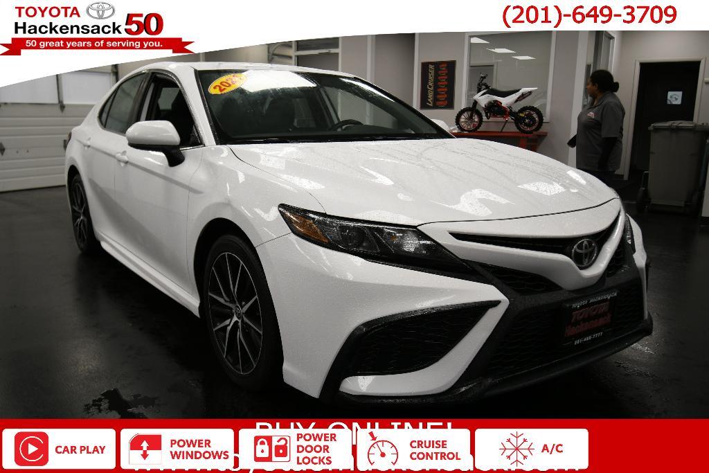 used 2021 Toyota Camry car, priced at $22,500