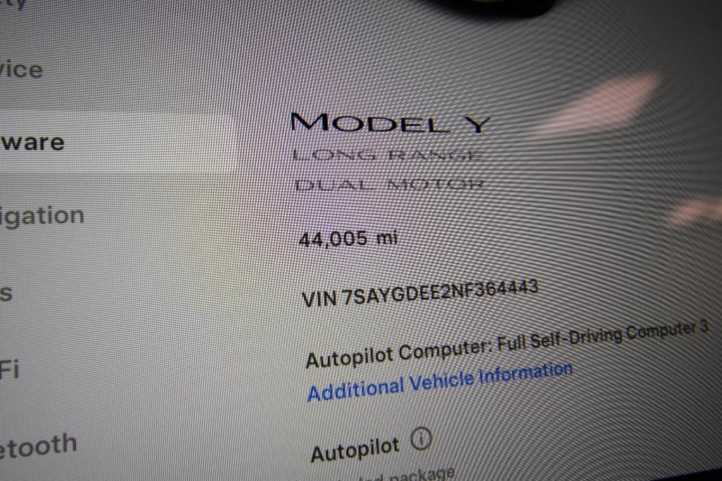 used 2022 Tesla Model Y car, priced at $27,491