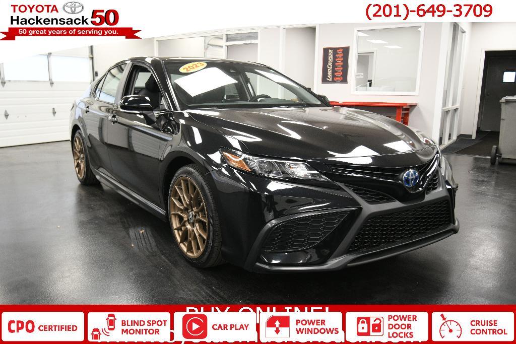 used 2023 Toyota Camry Hybrid car, priced at $29,300