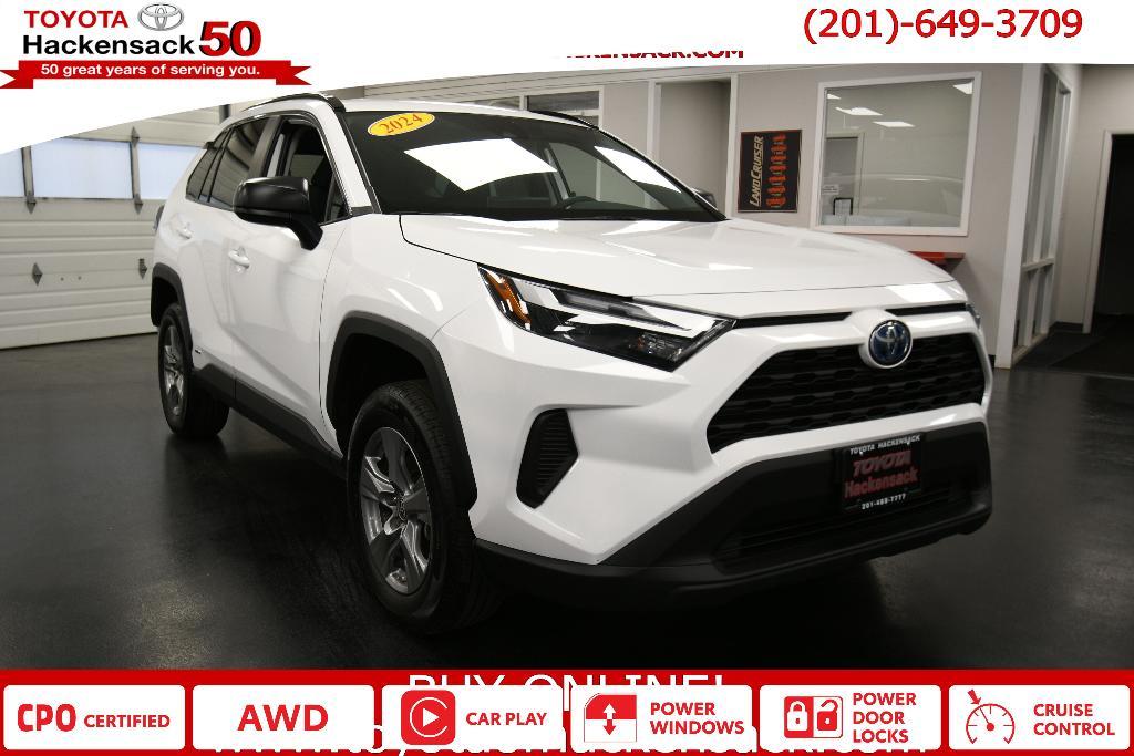 used 2024 Toyota RAV4 Hybrid car, priced at $30,995