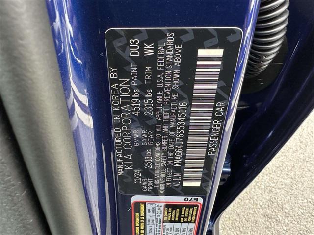 new 2025 Kia K5 car, priced at $29,255