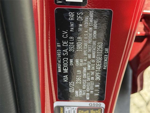 new 2025 Kia K4 car, priced at $23,585