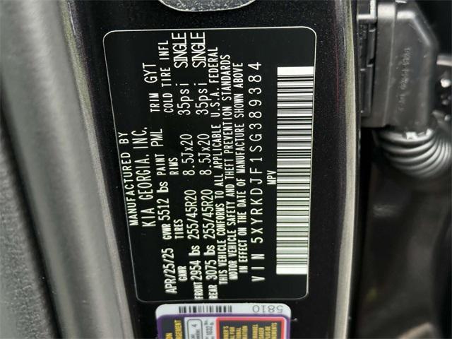 new 2025 Kia Sorento car, priced at $42,955
