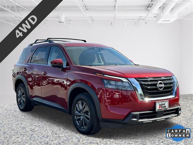 used 2023 Nissan Pathfinder car, priced at $34,596