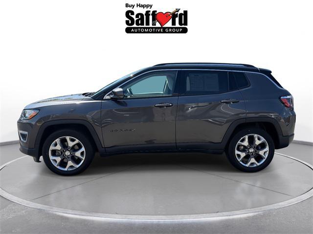 used 2021 Jeep Compass car, priced at $17,800