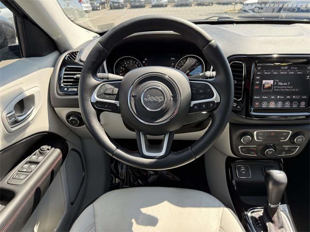 used 2021 Jeep Compass car, priced at $17,800