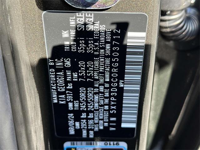 new 2024 Kia Telluride car, priced at $43,650