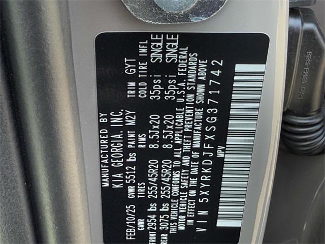 new 2025 Kia Sorento car, priced at $42,915