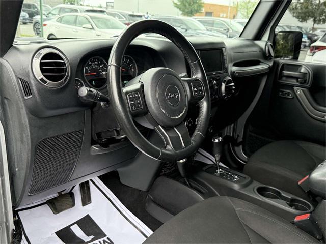 used 2016 Jeep Wrangler Unlimited car, priced at $15,000