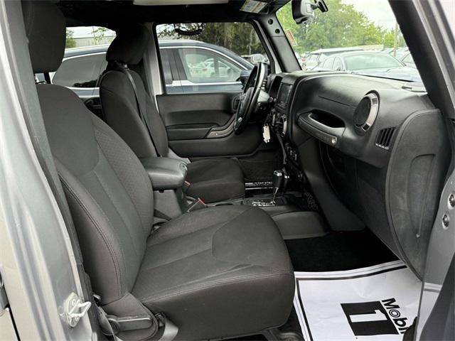 used 2016 Jeep Wrangler Unlimited car, priced at $15,000