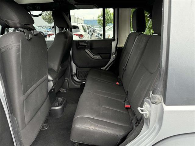 used 2016 Jeep Wrangler Unlimited car, priced at $15,000