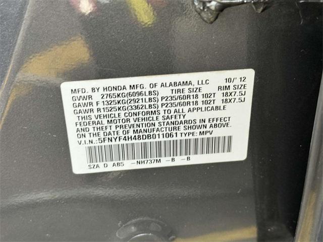 used 2013 Honda Pilot car, priced at $11,901
