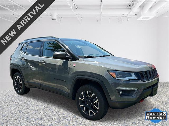 used 2021 Jeep Compass car, priced at $21,922