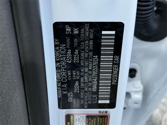 new 2025 Kia K5 car, priced at $30,617