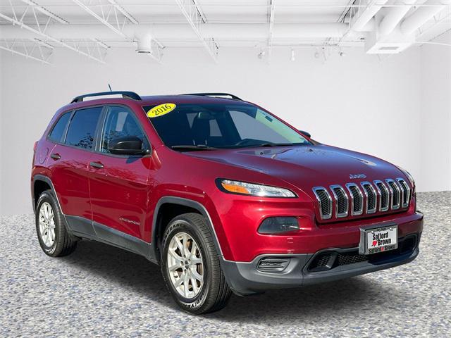 used 2016 Jeep Cherokee car, priced at $9,833