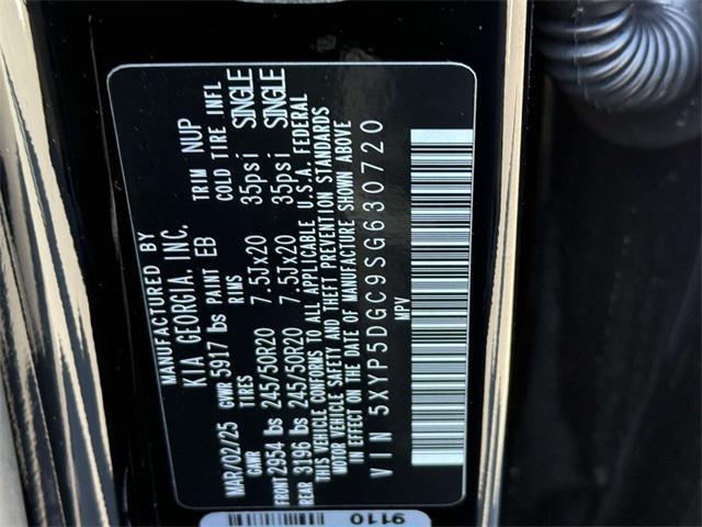 new 2025 Kia Telluride car, priced at $51,797