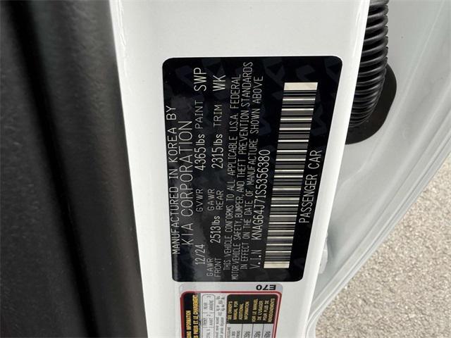new 2025 Kia K5 car, priced at $30,780