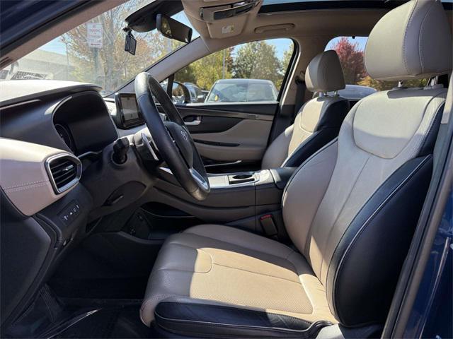 used 2021 Hyundai Santa Fe car, priced at $21,200