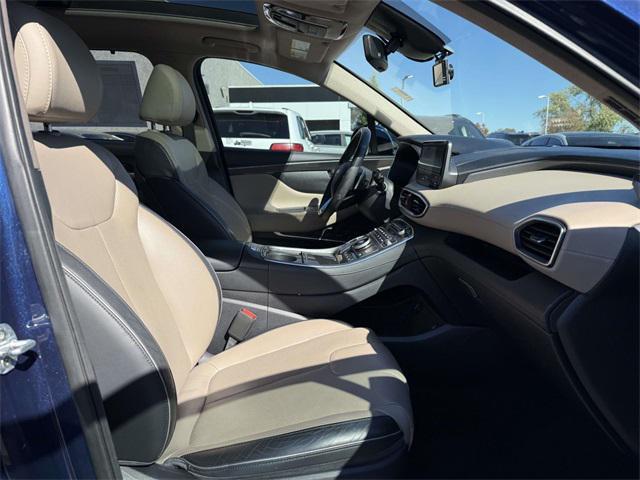 used 2021 Hyundai Santa Fe car, priced at $21,200