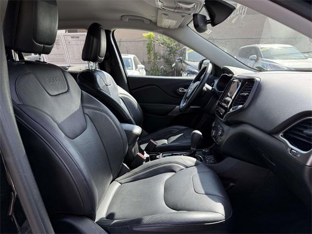 used 2019 Jeep Cherokee car, priced at $15,100