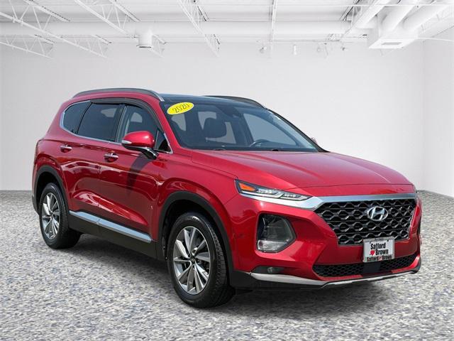 used 2020 Hyundai Santa Fe car, priced at $17,449