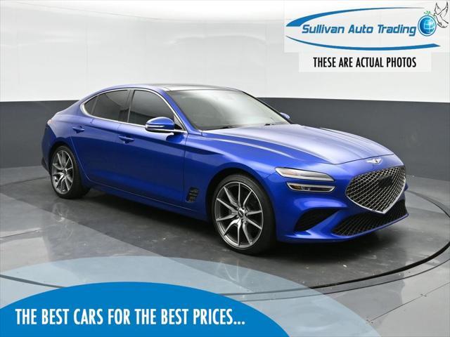 used 2022 Genesis G70 car, priced at $29,488