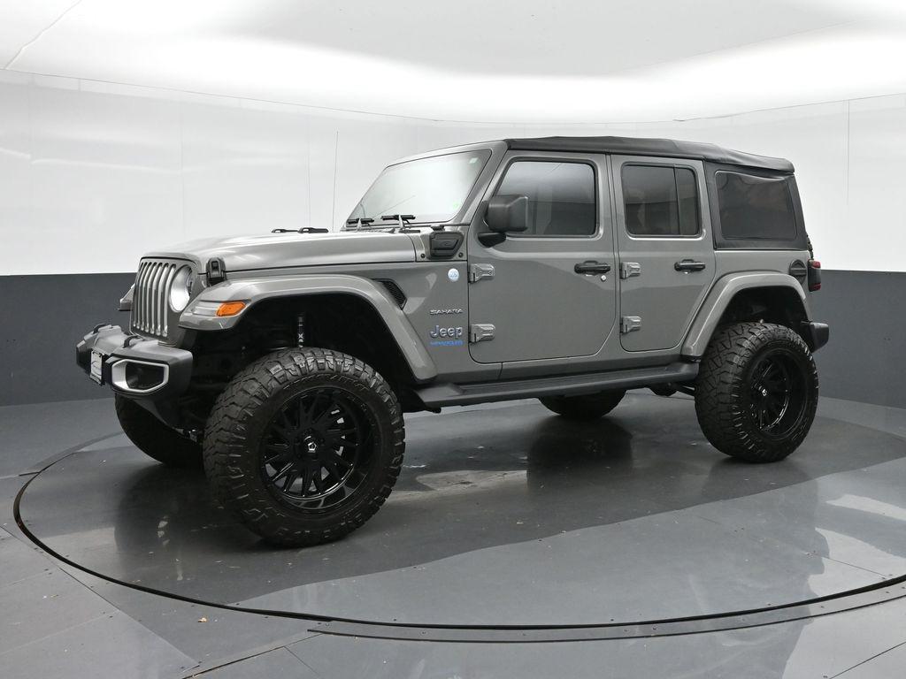 used 2021 Jeep Wrangler Unlimited 4xe car, priced at $33,988