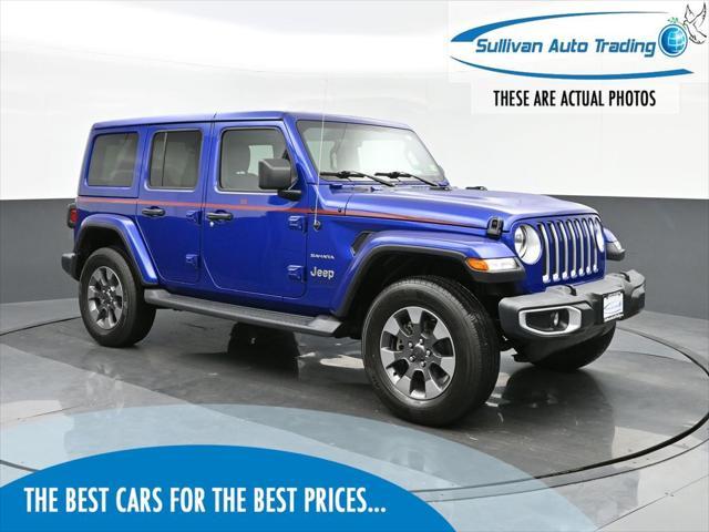 used 2020 Jeep Wrangler Unlimited car, priced at $29,598