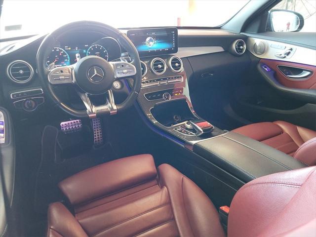 used 2020 Mercedes-Benz AMG C 43 car, priced at $37,988