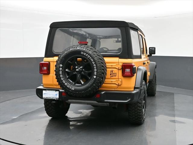 used 2021 Jeep Wrangler car, priced at $31,698