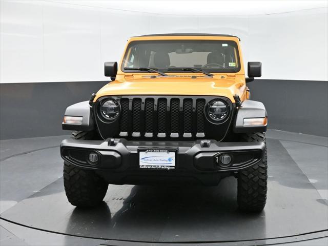 used 2021 Jeep Wrangler car, priced at $31,698