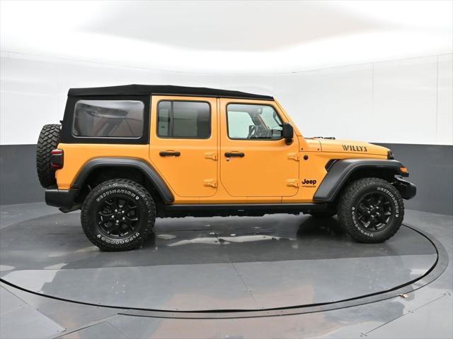 used 2021 Jeep Wrangler car, priced at $31,698