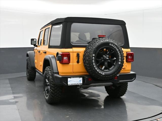 used 2021 Jeep Wrangler car, priced at $31,698