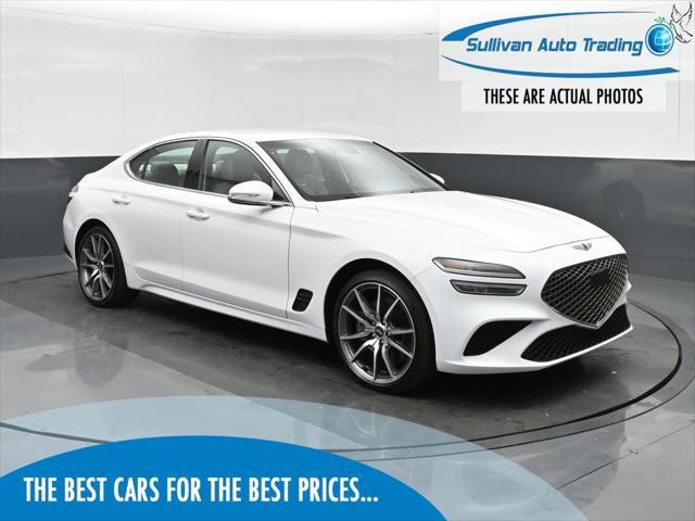 used 2022 Genesis G70 car, priced at $32,988