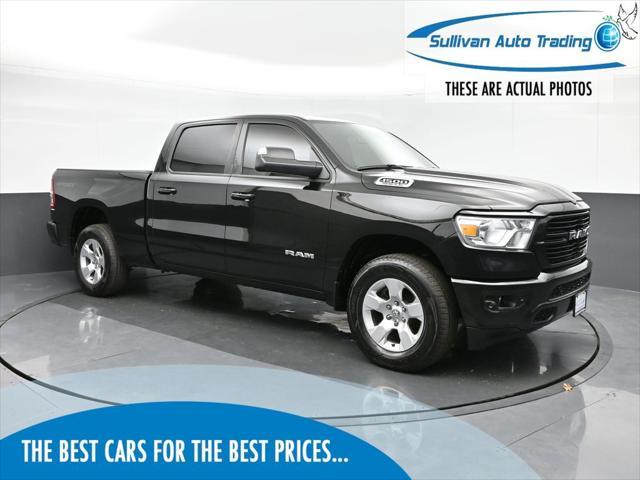 used 2021 Ram 1500 car, priced at $35,698