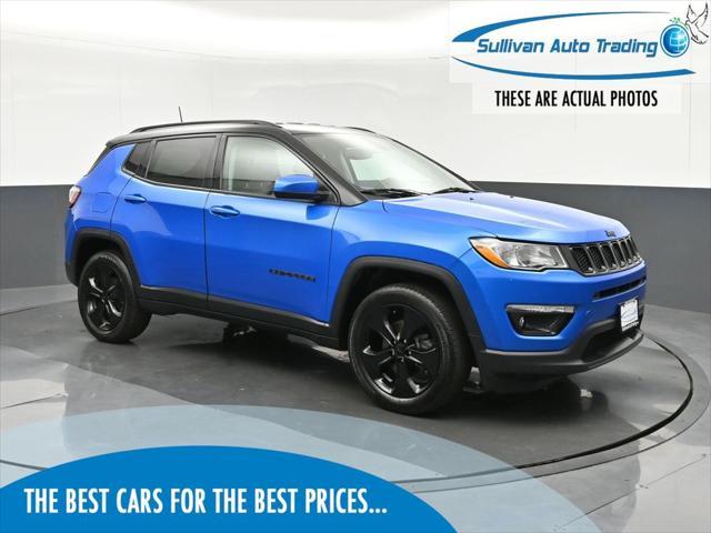 used 2021 Jeep Compass car, priced at $19,598