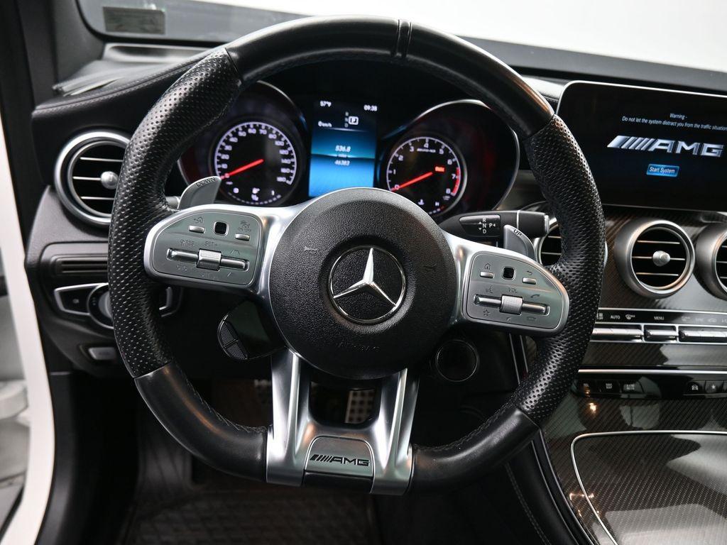 used 2020 Mercedes-Benz AMG GLC 43 car, priced at $37,599