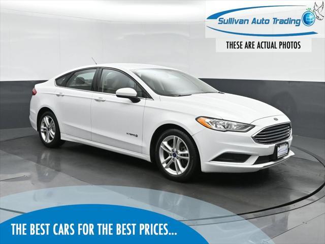 used 2018 Ford Fusion Hybrid car, priced at $17,598