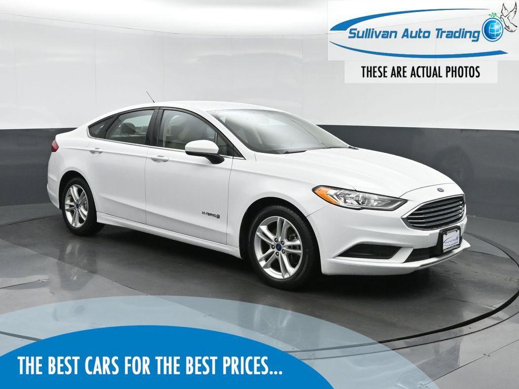 used 2018 Ford Fusion Hybrid car, priced at $16,998