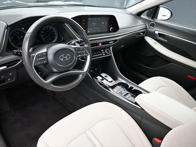 used 2022 Hyundai Sonata Hybrid car, priced at $21,488