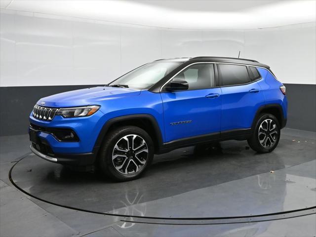 used 2022 Jeep Compass car, priced at $24,599